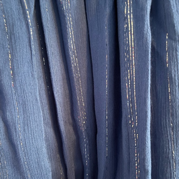 Studio West Blue Boho dress - Picture 3 of 4